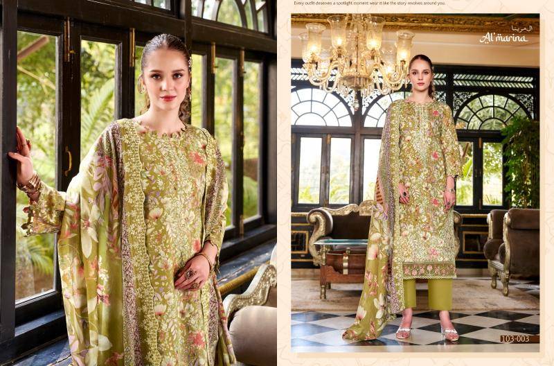 Almarina chikankari vol-2 dress material suppliers in Kolkata